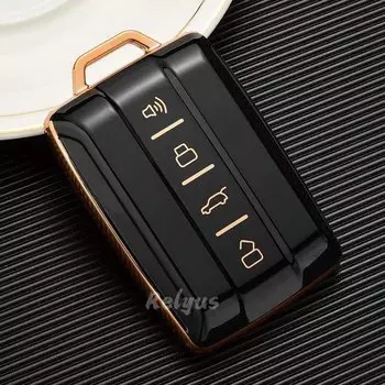 Новый мягкий ТПУ чехол для автомобильного ключа с дистанционным управлением чехол-брелок для танка 300 2021 Great Wall защитный чехол без ключа аксессуары для интерьера автомобиля
