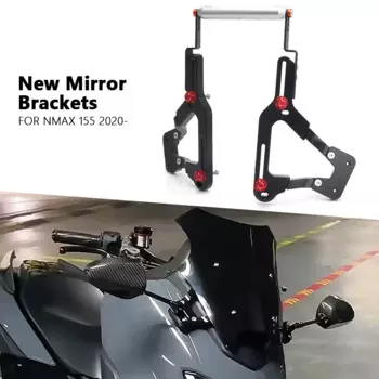 Новый навигационный кронштейн держатель для телефона 12/22 мм кронштейн для зеркала заднего вида для YAMAHA NMAX155 NMAX 155 155 2020-