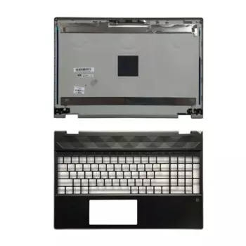 Новый ноутбук для HP Pavilion X360 15-CR 15-CR000 15T-CR000, задняя крышка ЖК-дисплея/Подставка для рук, Верхняя фотография L22454-001, сменная крышка экрана