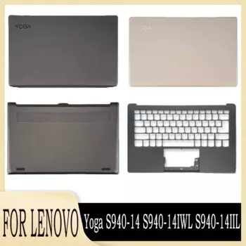 Новый ноутбук для Yoga S940-14 S940-14IWL S940-14IIL, чехол для ноутбука, задняя крышка ЖК-дисплея/подставка для рук, верхняя часть корпуса/нижнее основание
