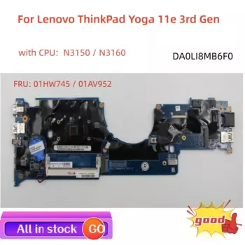 Новый ноутбук Yoga 11e 3rd Gen, модель материнской платы ThinkPad, несколько моделей SN DA0LI8MB6F0 DALI8EMB8F0 CPU N3150 N3160 N3700 i36100U UMA