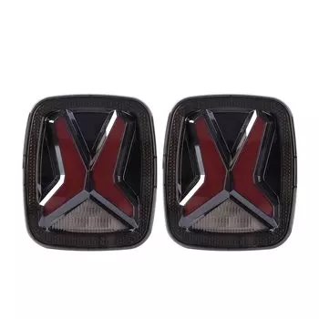 Новый обновленный задний фонарь JEEP TJ с ДХО, X-образная конструкция, 30 Вт 12 В светодиодный задний фонарь для Jeep Wrangler CJ XJTJ 1998-2006