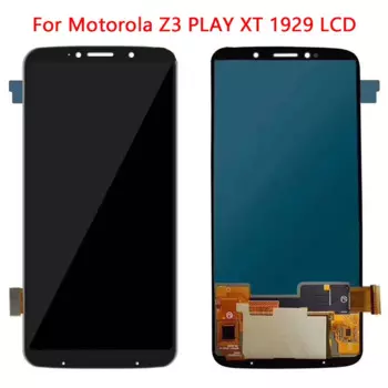Новый OLED для Motorola Z3 Play LCD экран сенсорный экран 6,01 "Moto Z3 Play XT1929 ЖК-экран панель в сборе