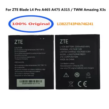 Новый оригинальный аккумулятор 2200 мАч Li3822T43P4h746241 для ZTE Blade L4 Pro A465 A475 TWM Amazing X3s A315, Сменный аккумулятор для телефона