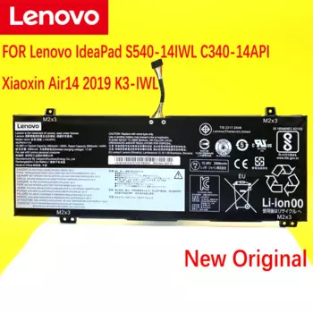 Новый оригинальный аккумулятор для Lenovo IdeaPad S540-14IWL Xiaoxin Air14 2019 C340-14API L18M4PF3 L18C4PF4 L18M4PF4 L18C4PF3