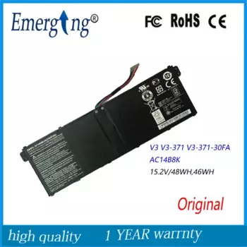 Новый оригинальный аккумулятор для ноутбука 15,2 в 48 Втч AC14B8K для Acer Aspire E3-111 V3 E5-731-45SB TravelMate P276-MG AC14B3K 4ICP5/57/80