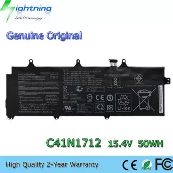 Новый оригинальный аккумулятор для ноутбука C41N1712 15,4 В 50 Втч для Asus ROG Zephyrus GX501VS GX501G GX501GS GX501VI 4ICP4/72/75