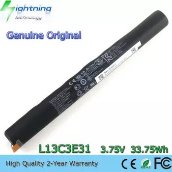 Новый оригинальный аккумулятор для ноутбука L13D3E31 3,75 В 9000 мАч 33,75 Втч для Lenovo Yoga Tablet B8000 B8080-F B8000-H L13C3E31