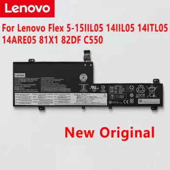 Новый оригинальный аккумулятор для ноутбука Lenovo Flex 5-15IIL05 14IIL05 14ITL05 14ARE05 81X1 82DF C550 L19L3PD6 L19M3PD6 L19C3PD6 L19D3PD6