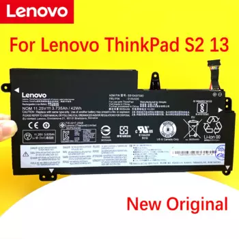 Новый оригинальный аккумулятор для ноутбука Lenovo 13 G2 S2 13,3 дюйма 01AV435 01AV400 01AV401 01AV435 01AV437