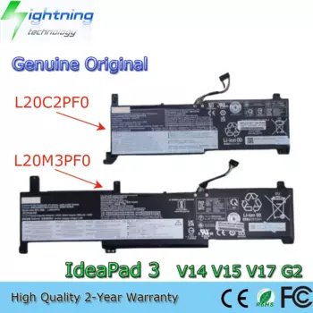 Новый оригинальный аккумулятор L20C2PF0 для ноутбука Lenovo V14, V15, V17, детской модели L20L2PF0, L20B2PF0, L20L3PF0, L20C3PF0, L20M3PF0
