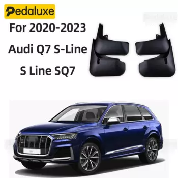 Новый оригинальный комплект брызговиков от грязи для Audi Q7 S-Line S Line SQ7 2020-2023