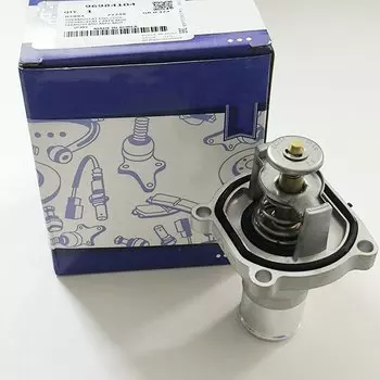 Новый оригинальный термостат охлаждающей жидкости двигателя в сборе для Chevrolet Chevy Cruze Sonic Aveo Astra Zafira Signum OEM #96984104 25193683