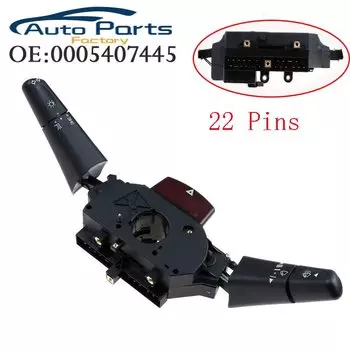 Новый переключатель аварисветильник на рулевой колонке индикатор стеклоочистителя для Mercedes Sprinter A0005407445 0005407445 A0015404645