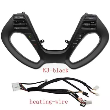 Новый переключатель на рулевом колесе для KIA CERATO K3 2016 2017, с регулятором громкости звука, музыкой, круизным Bluetooth-телефоном, звуковым переключателем