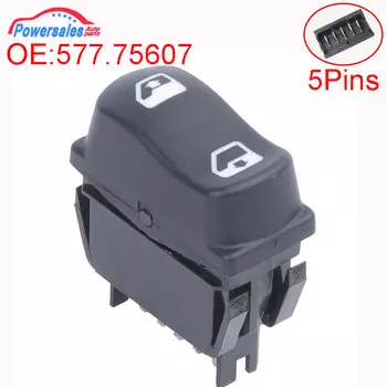 Новый переключатель стеклоподъемника для переднего левого стекла для пителлта 365 367 384 386 577,75607 57775607 16-1609209 16-09209PKG 1609209PKG