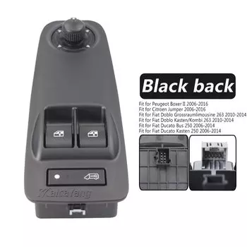 Новый переключатель стеклоподъемника для Peugeot Boxer Citroen Jumper Fiat Ducato 735487419