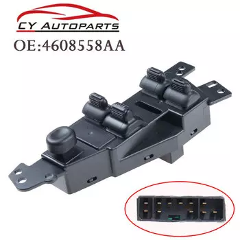 Новый переключатель стеклоподъемника Master Power для Dodge Stratus Intrepid Chrysler 4608558AA 5026004AA