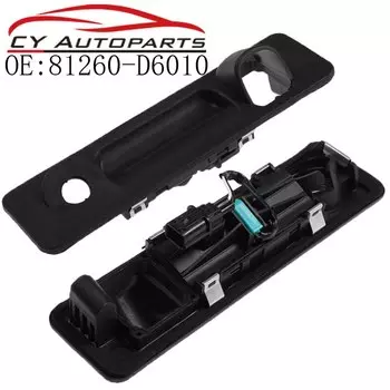 Новый переключатель задней двери, выключатель крышки багажника, ручная кнопка блокировки для Kia K5 Optima 2016-2020 81260-D6010 81260D6010