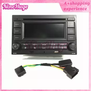 Новый RCN210 автомобильный радиоприемник CD-плеер Bluetooth USB MP3 AUX с экраном SD-карты 31G 035185 Для VW Polo 9N Golf Jetta MK4 Passat B5