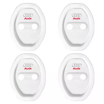 Новый силиконовый защитный чехол для дверного замка автомобиля, автоаксессуар для Audi Sline A1 A3 A4 A5 A6 A7 A8 B5 B6 B7 B8 C5 C6 C7 D2 D3 Q2 Q3