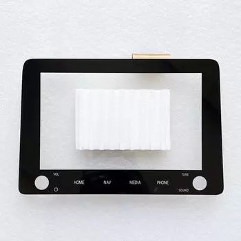 Новый стеклянный сенсорный экран панель дигитайзер объектив датчик для Mitsubishi eclipse cross 2021-2024 автомобильное радио DVD плеер GPS навигация