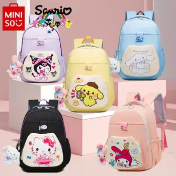 Новый студенческий рюкзак Sanrio, Модный высококачественный Женский рюкзак, мультяшный Универсальный вместительный дорожный рюкзак для девочек