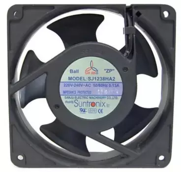 Новый Suntronix SAN JUN SJ1238HA2 220 В шарикоподшипник осевой 120*120*38 охлаждающий вентилятор