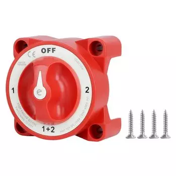 Новый светящийся AFD 32 в 350 А, 2 отключающих переключателя аккумулятора, 4-позиционный изолятор, отключающий поворотный переключатель для судовых катеров, грузовиков, домов на колесах