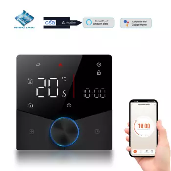 Новый термостат для умного дома, совместимый с Apple HomeKit,Amazon Echo,Google Home