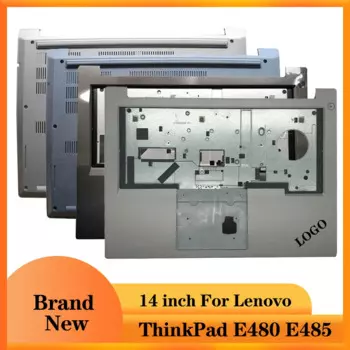 Новый Упор для рук для ноутбука, верхний корпус/нижний корпус для Lenovo ThinkPad E480 E485 E490 E495