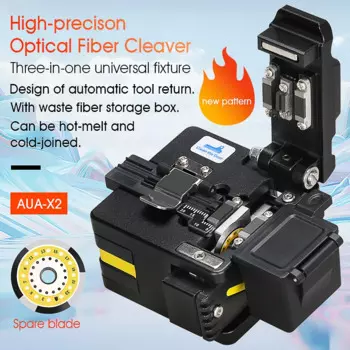 Новый Высокоточный режущий инструмент FTTH, режущий инструмент для оптического волокна, режущий нож для резки кабеля X2