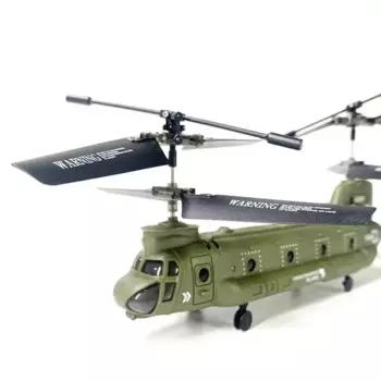 Новый вертолет с дистанционным управлением 2,4 г Гц S026h Rc военный транспортный вооруженный самолет Модель Chinook Детские игрушки Подарок на день рождения