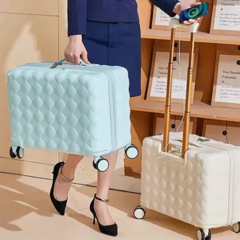 Новый высокоэффективный 20-дюймовый женский бесшумный Универсальный чемодан на колесах с интерфейсом USB