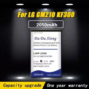 Новый высококачественный аккумулятор 2050 мАч для телефона LG GM210 KF240 KF245 KF300 KF305 KF330 KM380