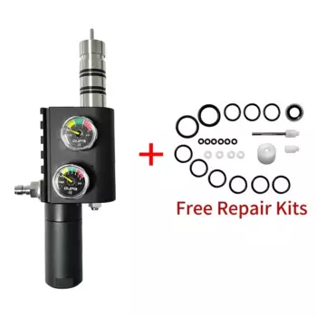 Новый Z-обратный клапан M18 x 1,5 Co2, Резервуар Сжатого Воздуха для дайвинга, черный, красный, синий, 4500psi, постоянный регулятор, клапан с манометрами