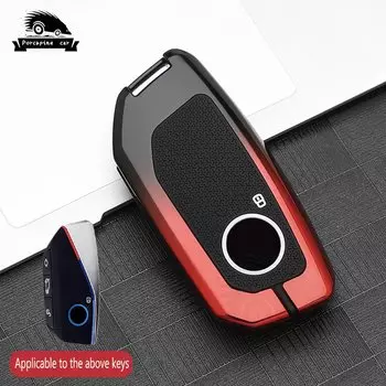 Новый защитный чехол для ключа из цинкового сплава для BMW Energy 7 I5 I7 X1 X7 IX I20 735i 740i G07 LCI 4 кнопки 2023 2024 автомобильные аксессуары