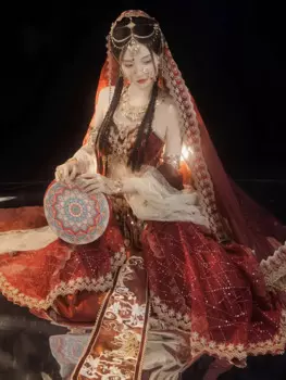 Новый женский классический летний танцевальный костюм дай в западном стиле