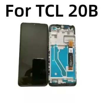 Новый ЖК-дисплей 6,52 дюйма для tcl 20b 6159k 6159a 6159, ЖК-дисплей кодирующий преобразователь сенсорного экрана в сборе 100%, идеальный ремонт