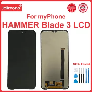 Новый ЖК-дисплей myPhone HAMMER Blade 3, стекло в сборе, сенсорный экран, стекло 6,2 дюйма для Hammer Blade 3 Blade3, ЖК-дисплей