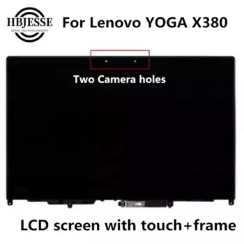 Новый ЖК-дисплей в сборе для Lenovo YOGA X380 LP133WF4 SP A5, ЖК-дисплей, сенсорный экран, дигитайзер, полная замена FHD 1920x1080
