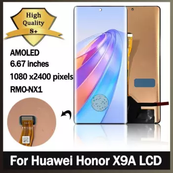 Новый ЖК-дисплей x9a для Huawei Honor X9a, ЖК-дисплей, экран 10, сенсорный дигитайзер для HonorX9a, дисплей, фоторамка