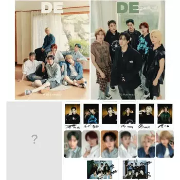 Новый журнал P1Harmony DE + набор карточек KEEHO THEO JIUNG INTAK SOUL JONGSEOB 2024.10 новый