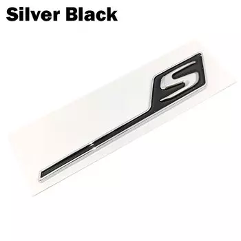 Новый значок ABS S, задняя эмблема автомобиля, наклейка для Mercedes Benz w117 cla45 w205 c63 w212 e63 w207 w176 a45 x156 gla45 AMG Styling