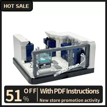 Новый знаменитый звездный боевой фильм Moc Echo Base Command Center Космическая модель Строительные блоки Diy Креативные идеи Детские игрушки Подарок на день рождения