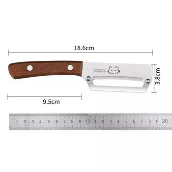 Нож для чистки овощей из нержавеющей стали