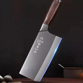 Нож мясника Shibazi из нержавеющей стали, кухонный нож шеф-повара, нож для нарезки мяса, овощей в китайском стиле, инструменты для нарезки мясника