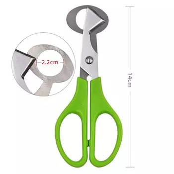 Ножницы для яиц JIECARE из нержавеющей стали