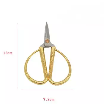Ножницы из нержавеющей стали с драконом и фениксом, праздничные ножницы, открывающиеся ленты, домашние портной резки, маленькие ножницы в стиле ретро, инструменты
