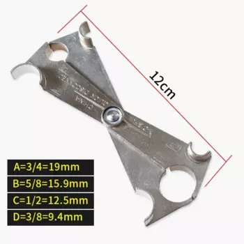 Ножницы линейного радиатора трансмиссионного масла 2-в-1, 4-в-1, инструмент для отключения топлива и кондиционирования воздуха для легкого удаления